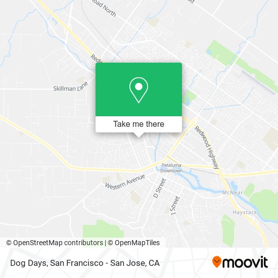 Dog Days map