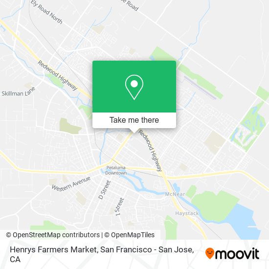 Mapa de Henrys Farmers Market