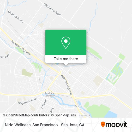 Nido Wellness map