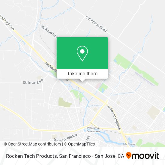 Rocken Tech Products map