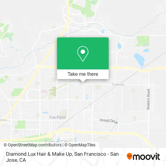 Diamond Lux Hair & Make Up map