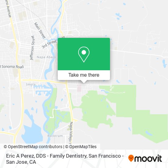 Mapa de Eric A Perez, DDS - Family Dentistry