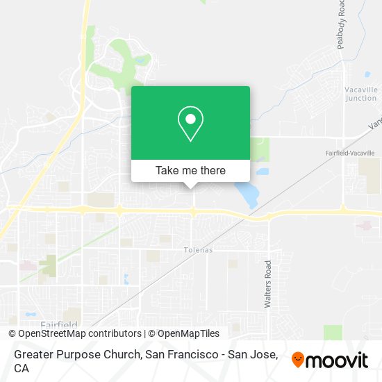 Mapa de Greater Purpose Church