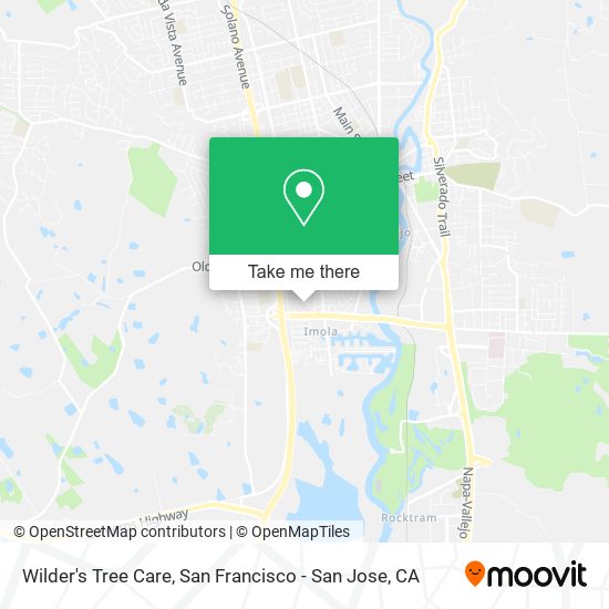 Wilder's Tree Care map