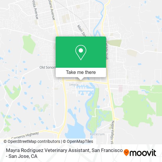 Mayra Rodriguez Veterinary Assistant map