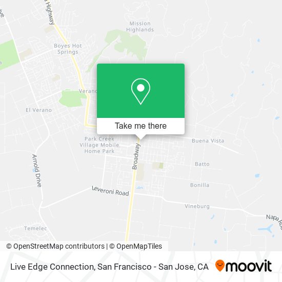 Mapa de Live Edge Connection