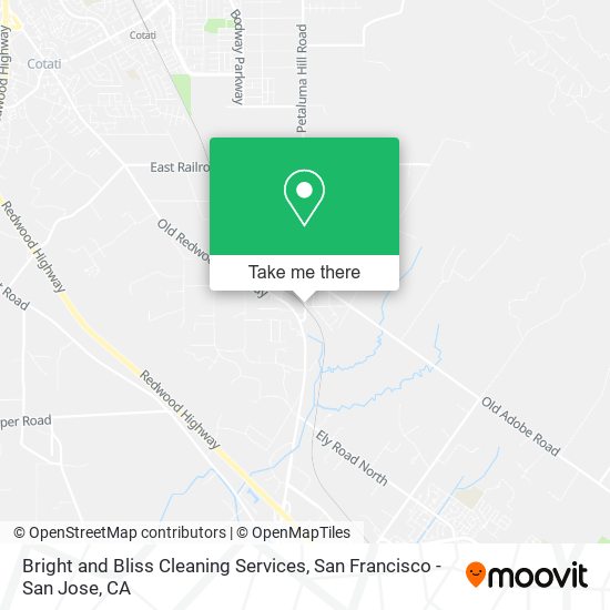 Bright and Bliss Cleaning Services map
