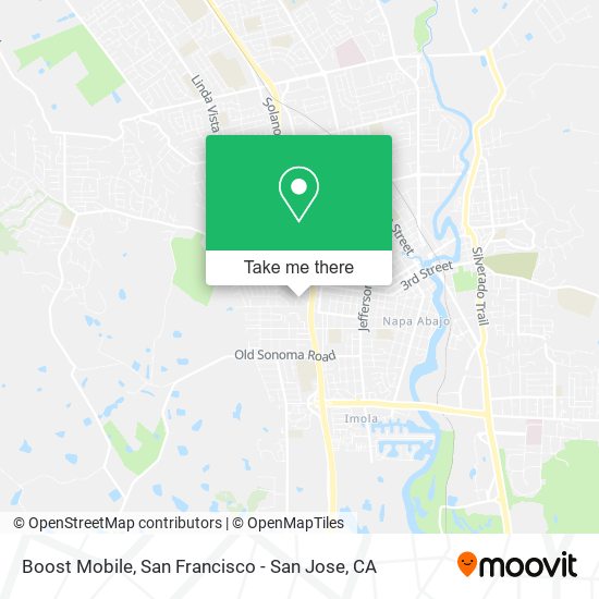 Boost Mobile map