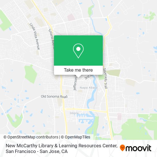 New McCarthy Library & Learning Resources Center map