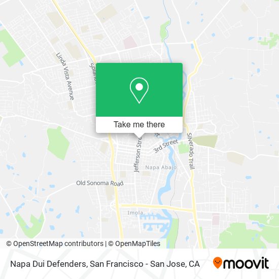 Napa Dui Defenders map