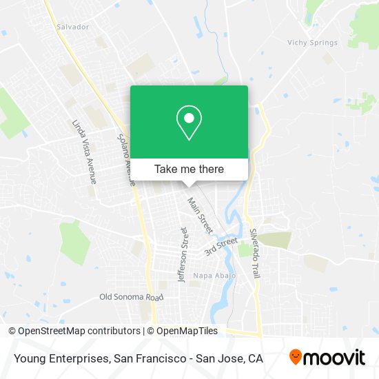 Mapa de Young Enterprises