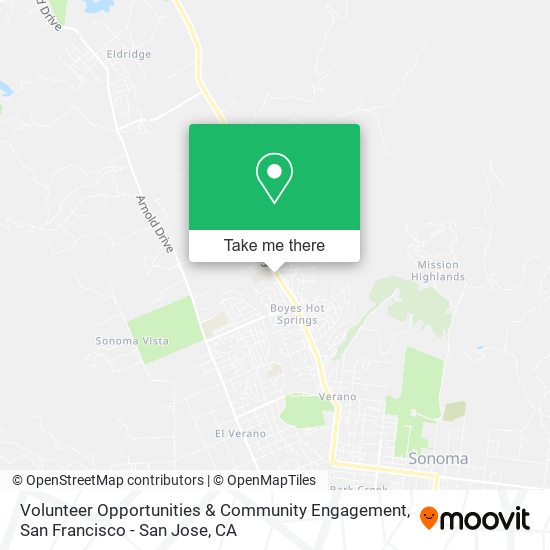 Volunteer Opportunities & Community Engagement map