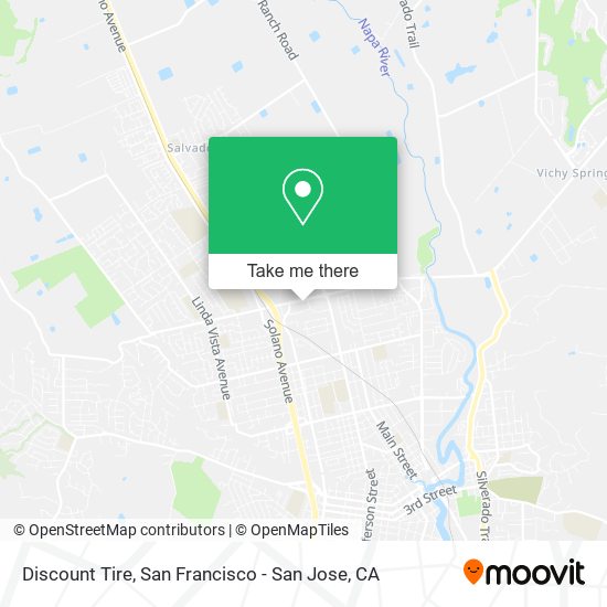 Discount Tire map