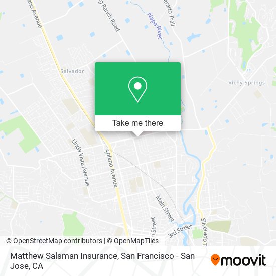 Matthew Salsman Insurance map