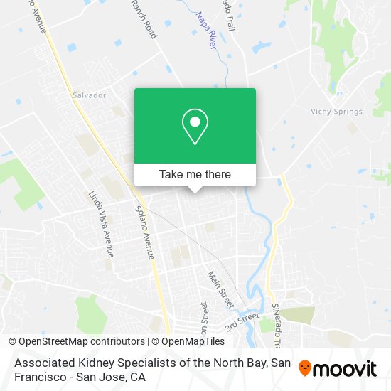 Mapa de Associated Kidney Specialists of the North Bay