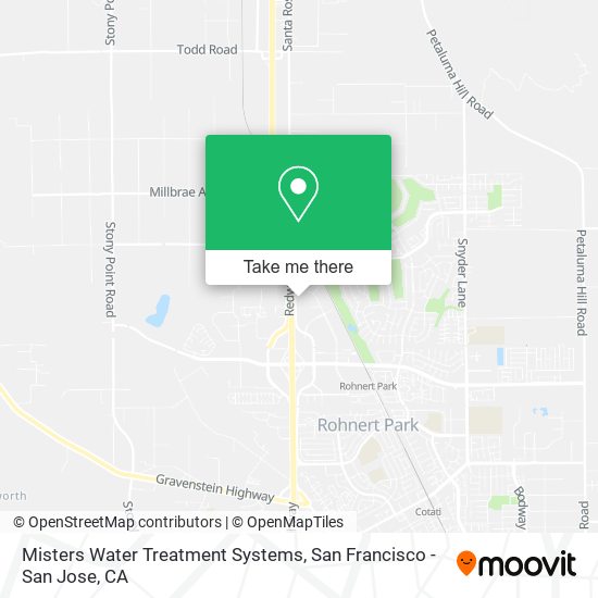 Misters Water Treatment Systems map