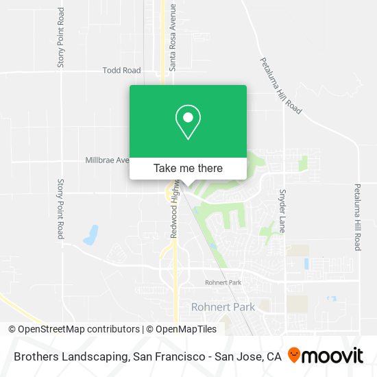 Brothers Landscaping map