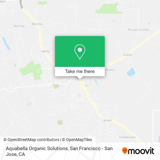 Aquabella Organic Solutions map