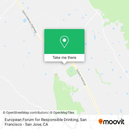 European Forum for Responsible Drinking map