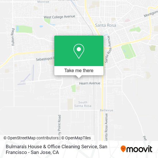 Mapa de Bulmara's House & Office Cleaning Service