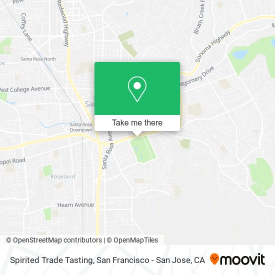 Mapa de Spirited Trade Tasting