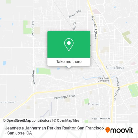 Jeannette Jannerman Perkins Realtor map