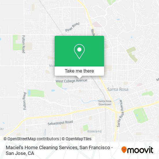 Maciel's Home Cleaning Services map