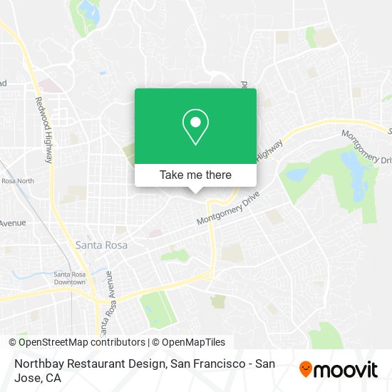 Mapa de Northbay Restaurant Design