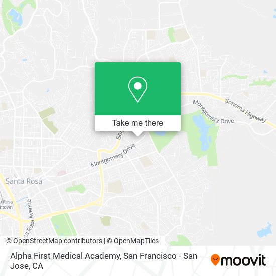 Alpha First Medical Academy map