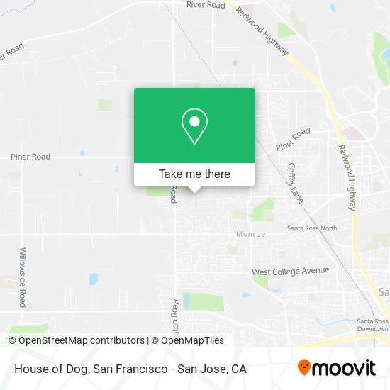 House of Dog map