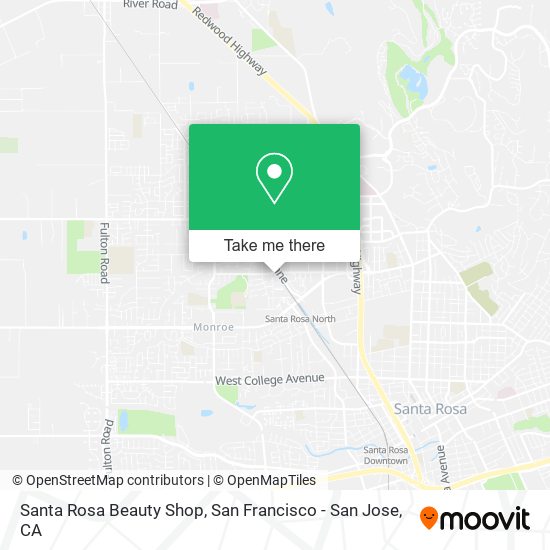 Santa Rosa Beauty Shop map