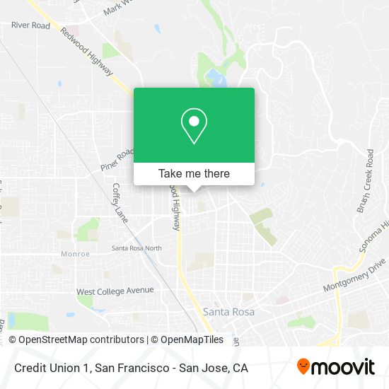 Credit Union 1 map