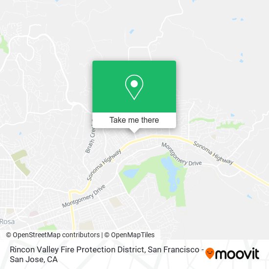 Rincon Valley Fire Protection District map