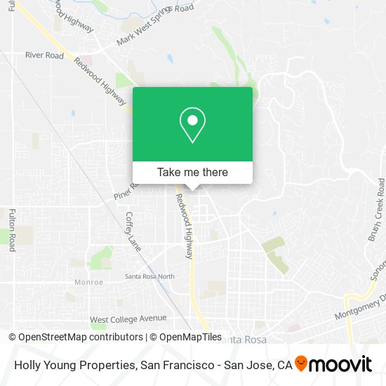 Holly Young Properties map