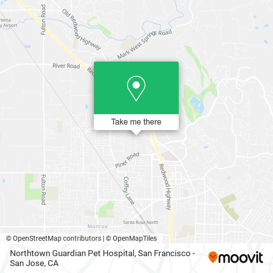 Mapa de Northtown Guardian Pet Hospital