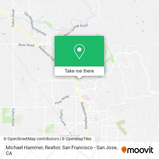 Michael Hammer, Realtor map