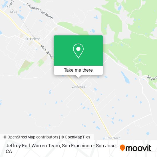 Mapa de Jeffrey Earl Warren Team