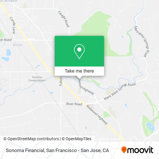 Mapa de Sonoma Financial