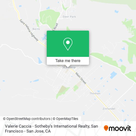 Mapa de Valerie Caccia - Sotheby's International Realty