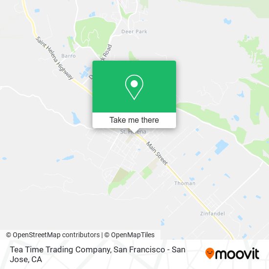 Tea Time Trading Company map