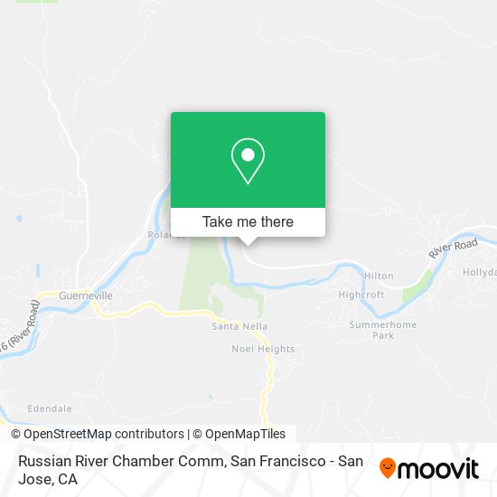 Russian River Chamber Comm map