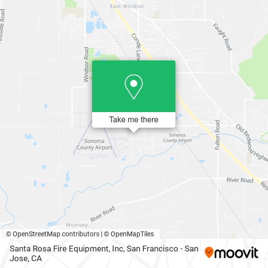 Mapa de Santa Rosa Fire Equipment, Inc