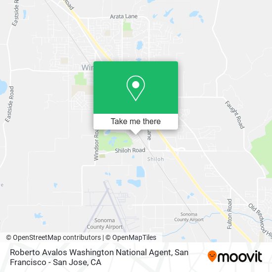 Roberto Avalos Washington National Agent map