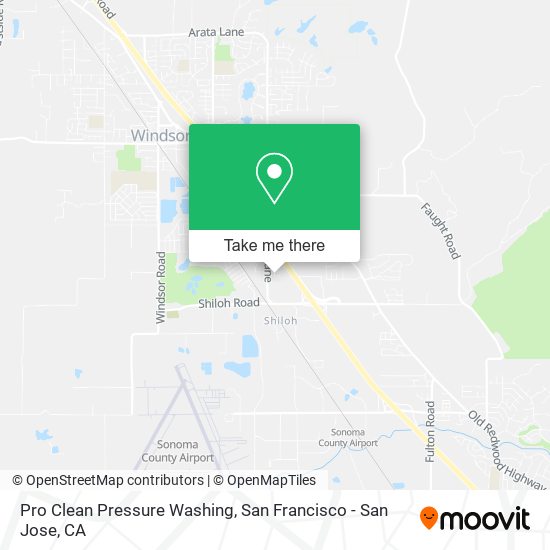 Pro Clean Pressure Washing map