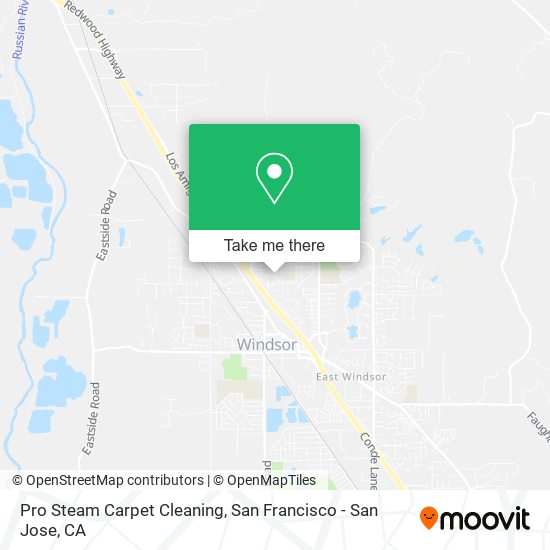 Pro Steam Carpet Cleaning map