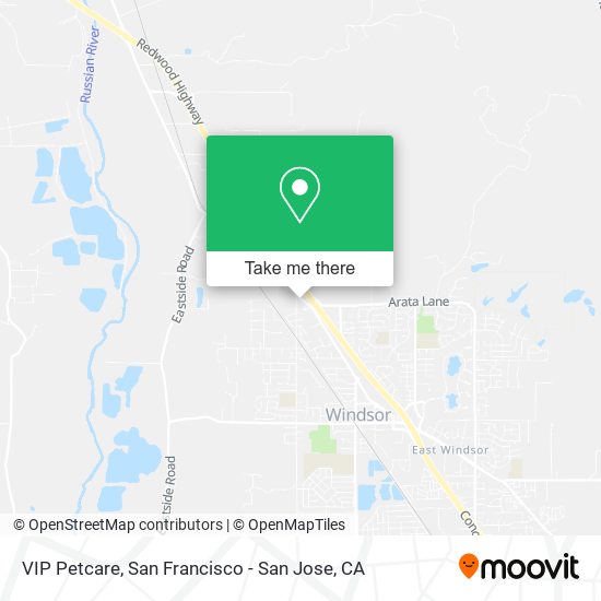 VIP Petcare map