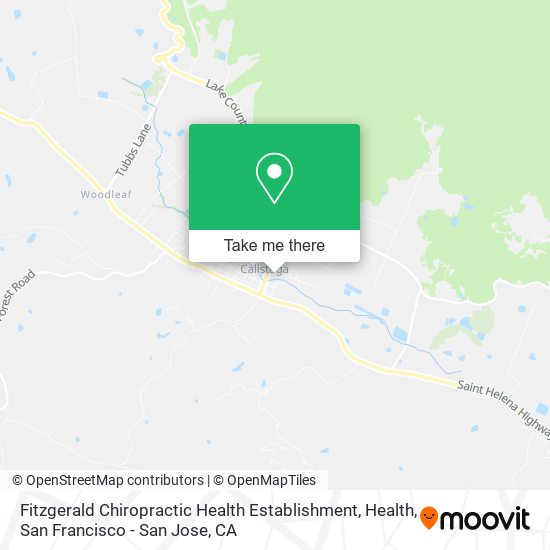 Mapa de Fitzgerald Chiropractic Health Establishment, Health