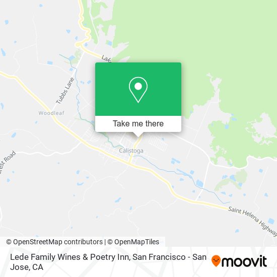 Lede Family Wines & Poetry Inn map