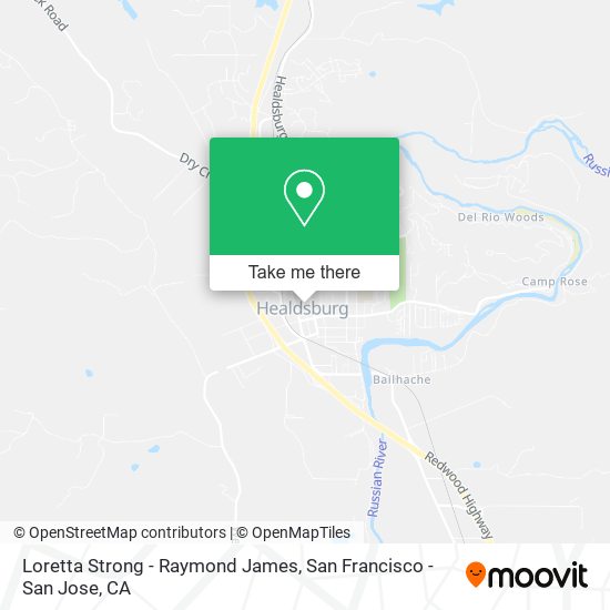 Loretta Strong - Raymond James map