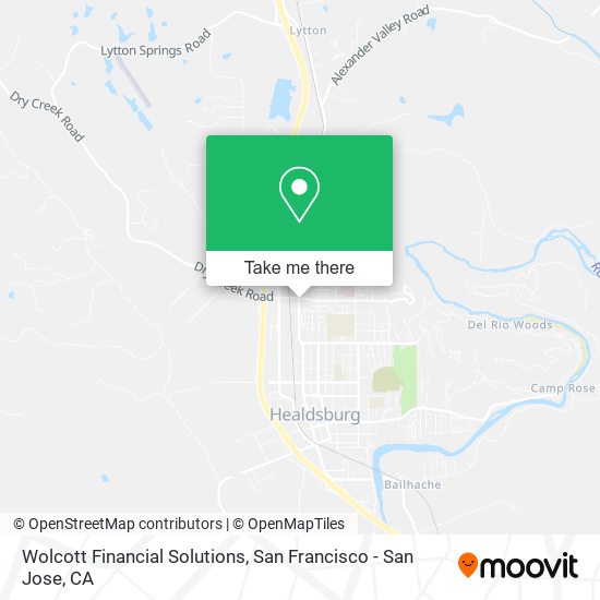 Wolcott Financial Solutions map